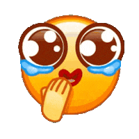 Emoji Emocionado Sticker