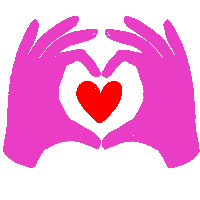 In Love Heart Sticker