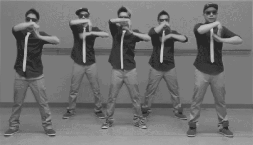 popping hip hop GIF