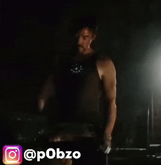 Iron Man Building GIF