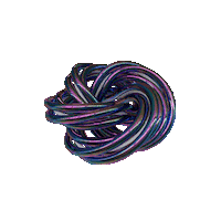 3D Spinning Sticker by Vince Mckelvie