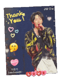 Love You Jg Sticker