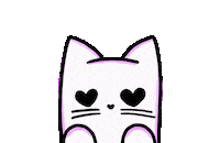 Ghost Cat Yes Sticker