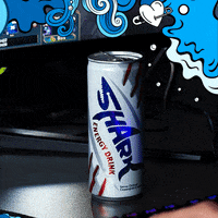 Energy Drink Summer GIF by SHARK Energy