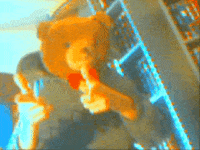 charlespieper weird scream devil demon GIF