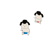 imperfectscents candles wrestler sumo intention Sticker