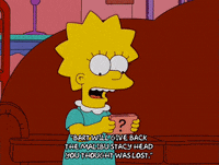 speaking lisa simpson GIF