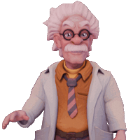 Crispy Circuits Gramps Sticker by Turing Studio