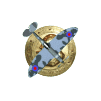 Winston Churchill Spitfire GIF