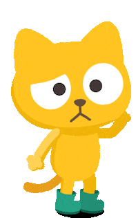 Cat What Sticker by Studycat language learning for kids