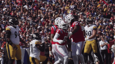 Get Up Football GIF by New England Patriots