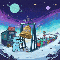 Merry Christmas GIF by Kanpai Pandas