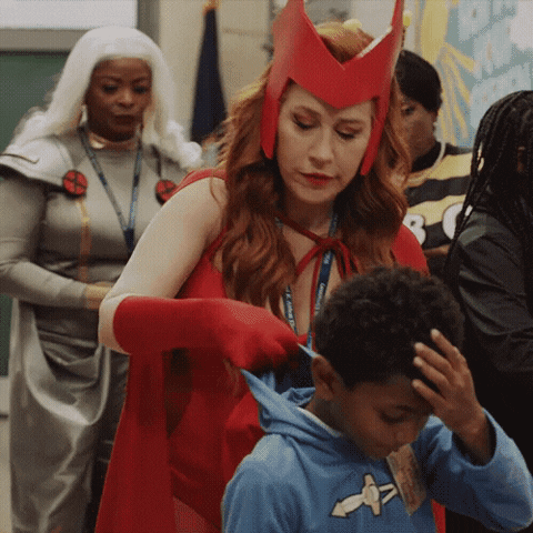 Scarlet Witch Halloween GIF by ABC Network