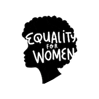 Human Rights Woman Sticker by Natural Girl Wigs
