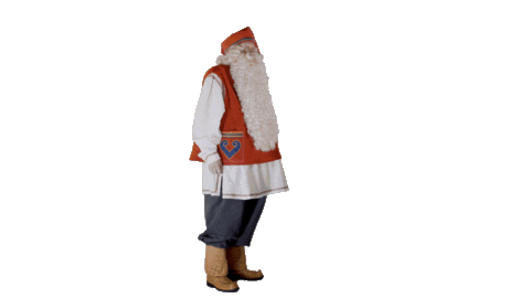 Santa Claus What Sticker by The Elves!