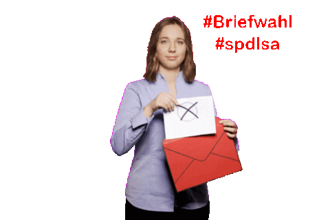 Briefwahl Sticker by SPD Sachsen-Anhalt