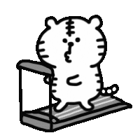 Working Out Sticker by yoyoyon