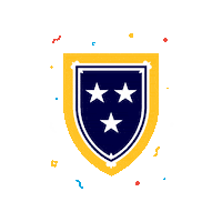 Blue And Gold Msu Sticker by Murray State University