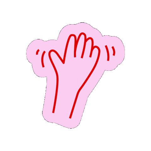 eskalationband giphygifmaker illustration bye wave Sticker