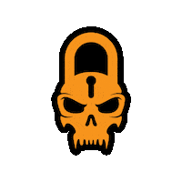 Halloween Skull Sticker by Waikiki Trolley