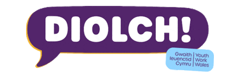 Youthwork Sticker by Council for Wales of Voluntary Youth Services