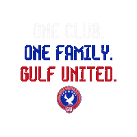 One Family Gufc Sticker by Gulf United FC