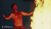 fire flames tom hanks cast away i have made fire GIF