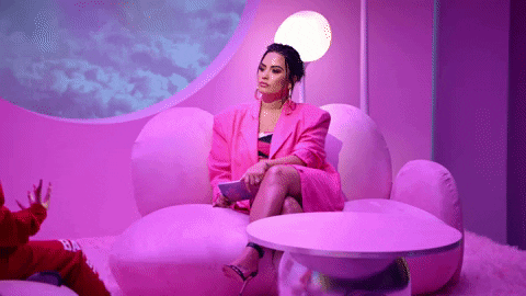 Demi Lovato Yes GIF by The Roku Channel
