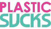 recycle sucks Sticker by Branding a Better World