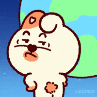 HOZAZA kawaii rabbit fart farting GIF