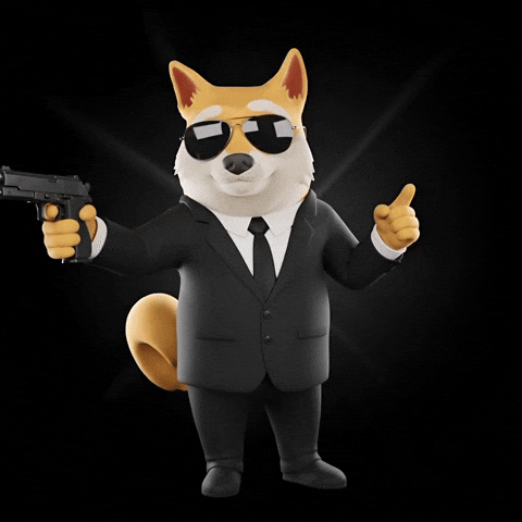 Shiba Inu Sunglasses GIF by Doge Pound