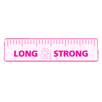 Pink Grow Sticker by Lee Stafford Hair