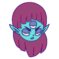 Come On Whatever Sticker by Cartuna