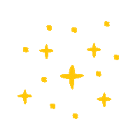 jomes_creates star stars yellow sparkle Sticker