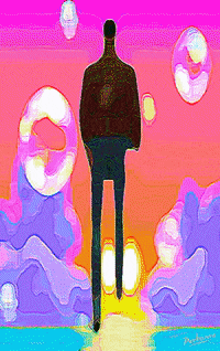 Good Morning Art GIF by PEEKASSO