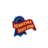 nestatefair fair ne nebraska statefair Sticker