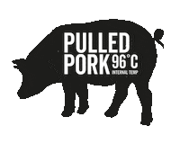 Pulled Pork Pig Sticker by The Bastard - Serious Outdoor Cooking