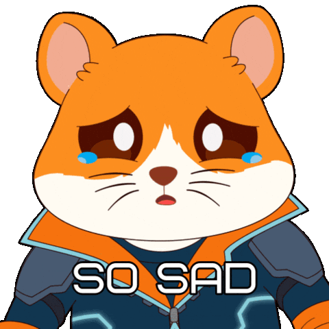 How Could You Crying Sticker by Hamieverse