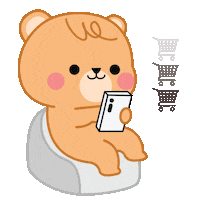 Shopping Phone Sticker