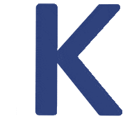 K Sticker by atelierm
