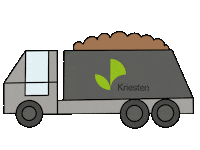 Truck Auto Sticker by Kriestengarten