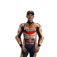 Marc Marquez Wow Sticker by Box Repsol