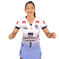 Happy Volleyball Sticker by Minas Tênis Clube