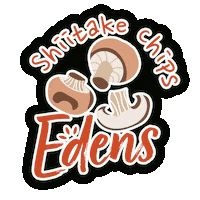 Snacks Mushroom Sticker by Edens Chips