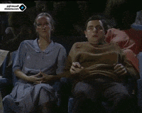 ÙÙØ§ ØªÙÙÙ Ø¨ØªØªÙØ±Ø¬ Ø¹ÙÙ ÙÙÙÙ Ø±Ø¹Ø¨ :d GIF by elCinema.com