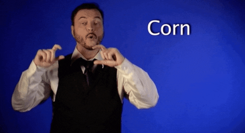 sign language corn GIF by Sign with Robert
