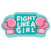 Feels Breast Cancer Sticker by Saddle Cafe