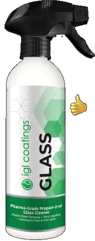 Glass Cleaner Sticker by iglcoatings