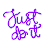 auraselim girl yeah power purple Sticker