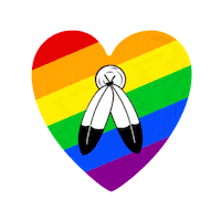 Heart Love Sticker by GayStarNews